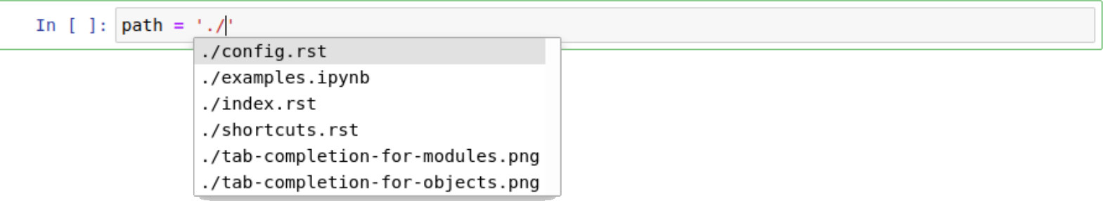 Tab completion for almost everything