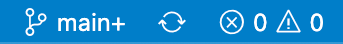 status bar